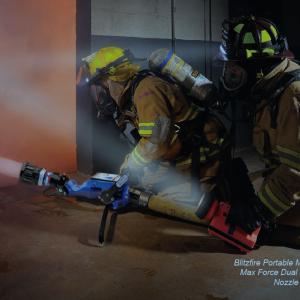 TFT Portable Oscillating Fire Monitor -  BlitzFire